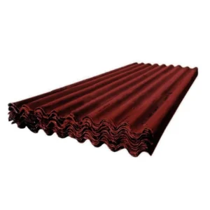 Fardo de lamina de carton roja