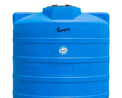 Cisterna Rotoplas 10,000 Litros Azul Sin Equipo