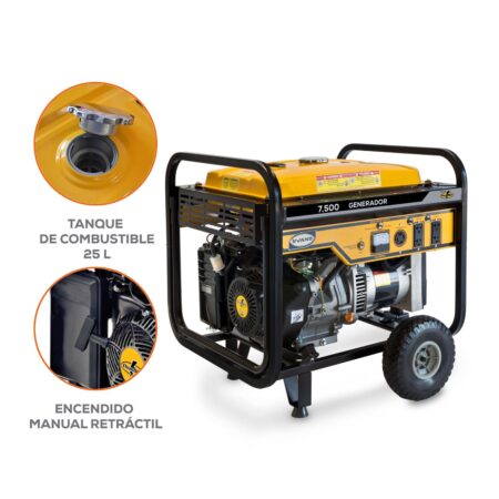 GENERADOR 7.5 KVA 13HP THUNDER - Imagen 2